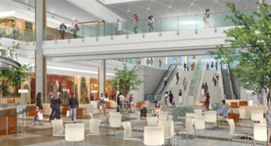 Remodeled Springfield Mall Interior